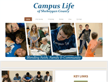 Tablet Screenshot of gocampuslife.com